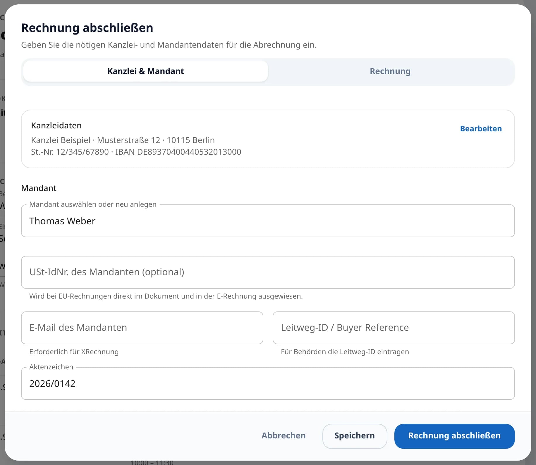 Reiter Kanzlei und Mandant